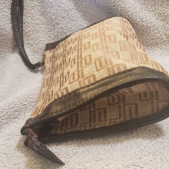 Esteem Lauder Rare Vintage Monogram and Leather Clutch - Picture 3 of 7